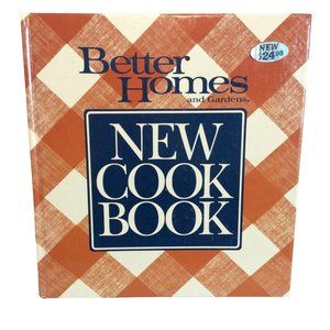 Better Homes and Gardens New Cook Book 1989 Hardcover Reprint Revised Edition